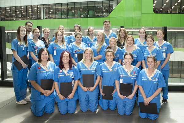 Registered nursing graduate group, 2019