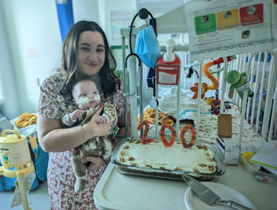 Bowie celebrates 200 days in the NICU
