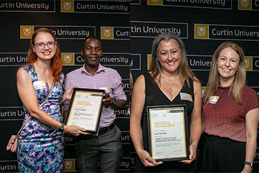 Jacinta Cross and Sarah Robinson