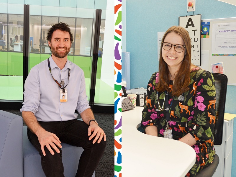 PCH Telethon Fellows Dr James Gibbons and Dr Emily Rice